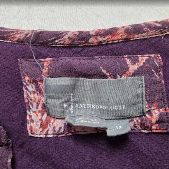 Plus 1X By Anthropologie The Somerset chiffon maxi dress - Picture 8 of 14